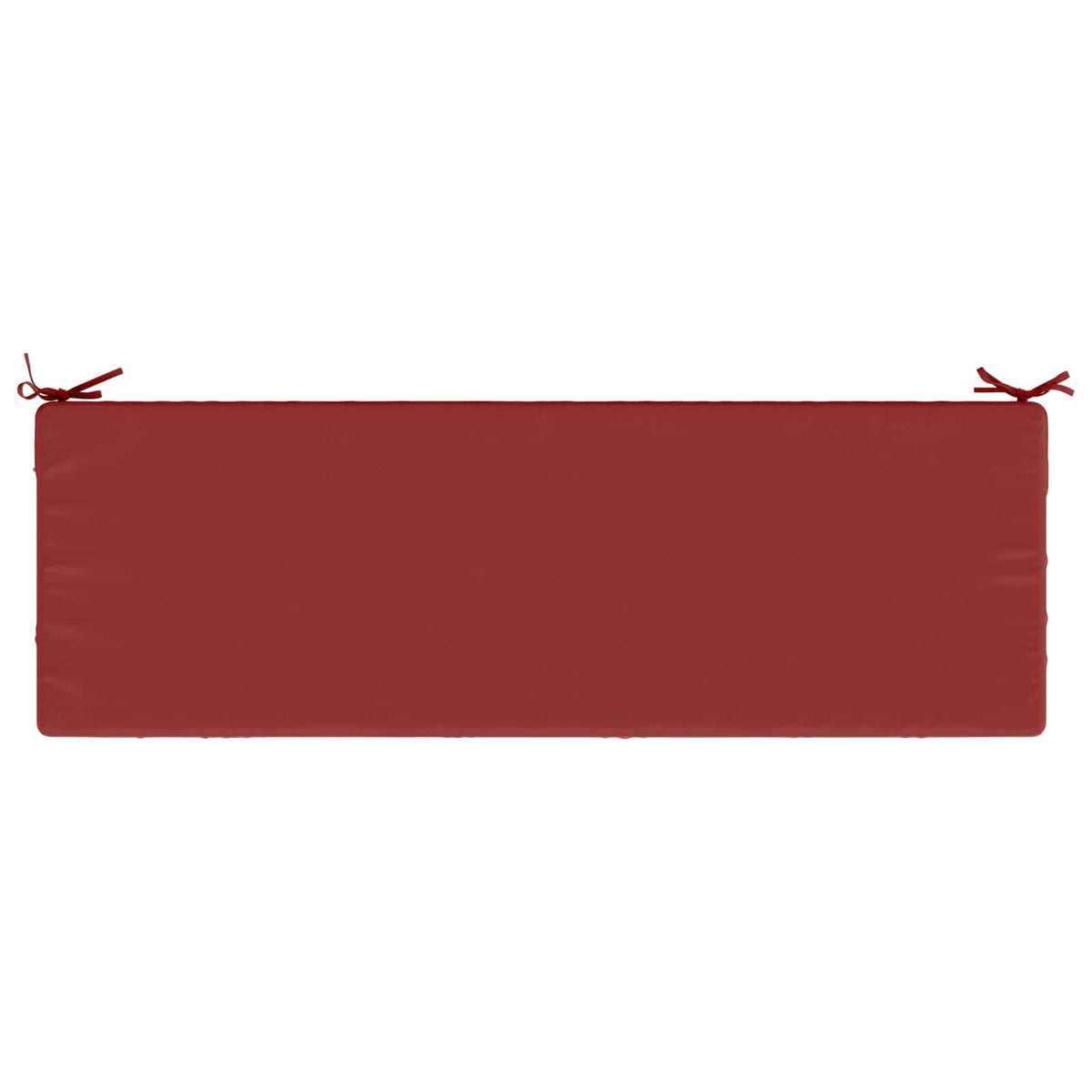 Bench Cushions SOEST 2 pcs 100% Polyester Wine Red