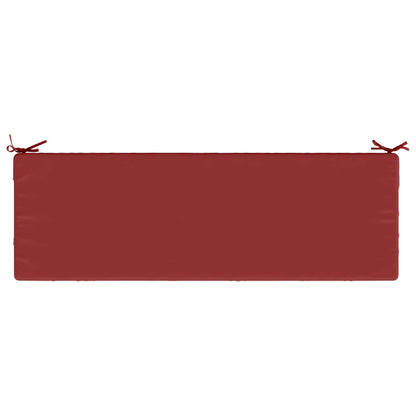 Bench Cushions SOEST 2 pcs 100% Polyester Wine Red