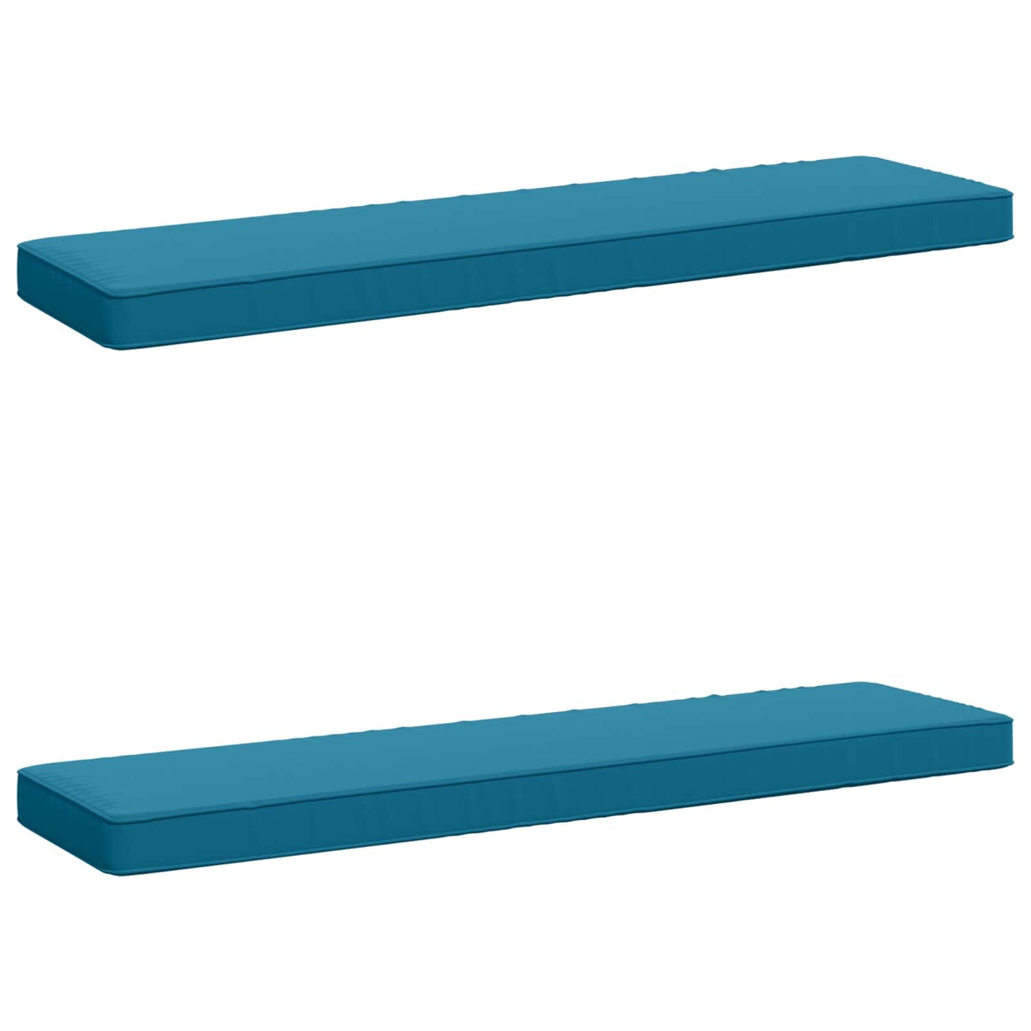 2-Piece Bench Cushions VUGHT 2 pcs 100% Polyester Light Blue