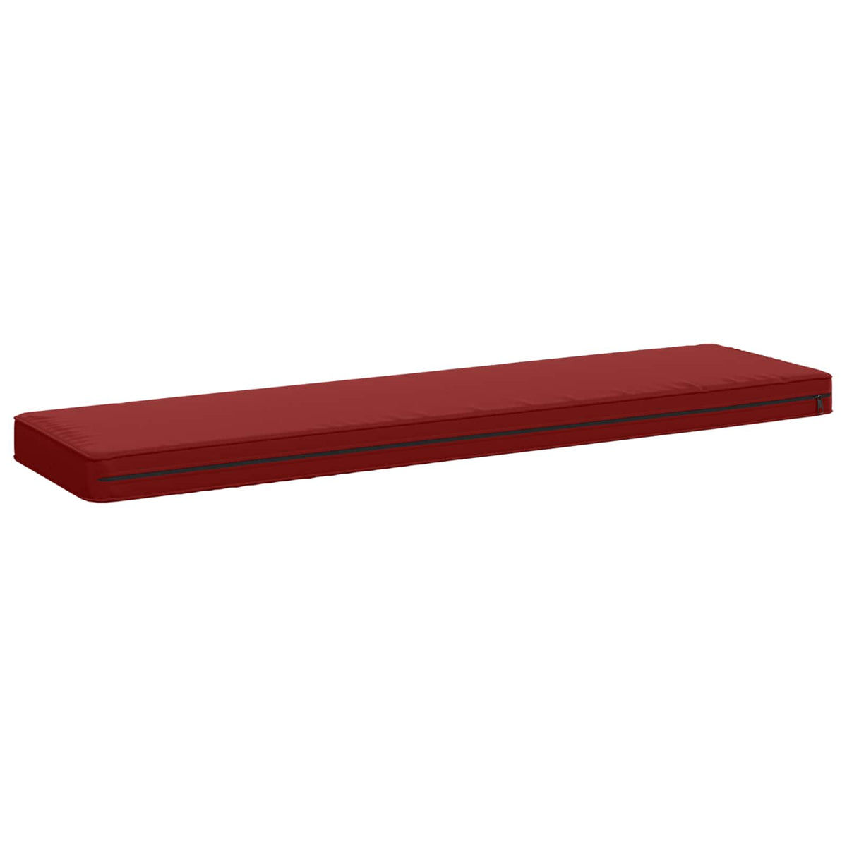 2-Piece Bench Cushions VUGHT 2 pcs 100% Polyester Wine Red