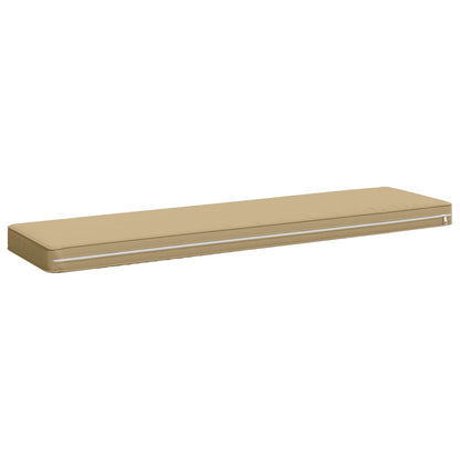 2-Piece Bench Cushions VUGHT 2 pcs 100% Polyester Beige