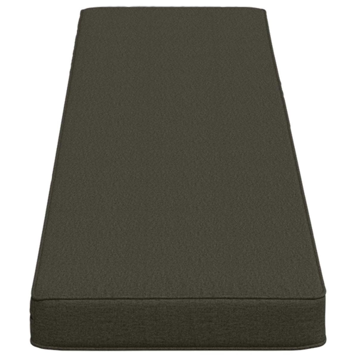 2-Piece Bench Cushions VUGHT 2 pcs 100% Polyester Anthracite