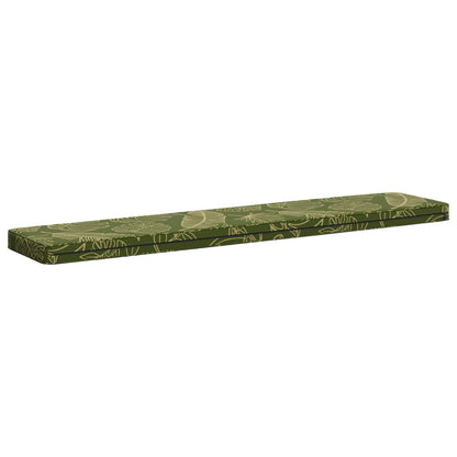 2-Piece Bench Cushions VUGHT 2 pcs 100% Polyester Leaf Design