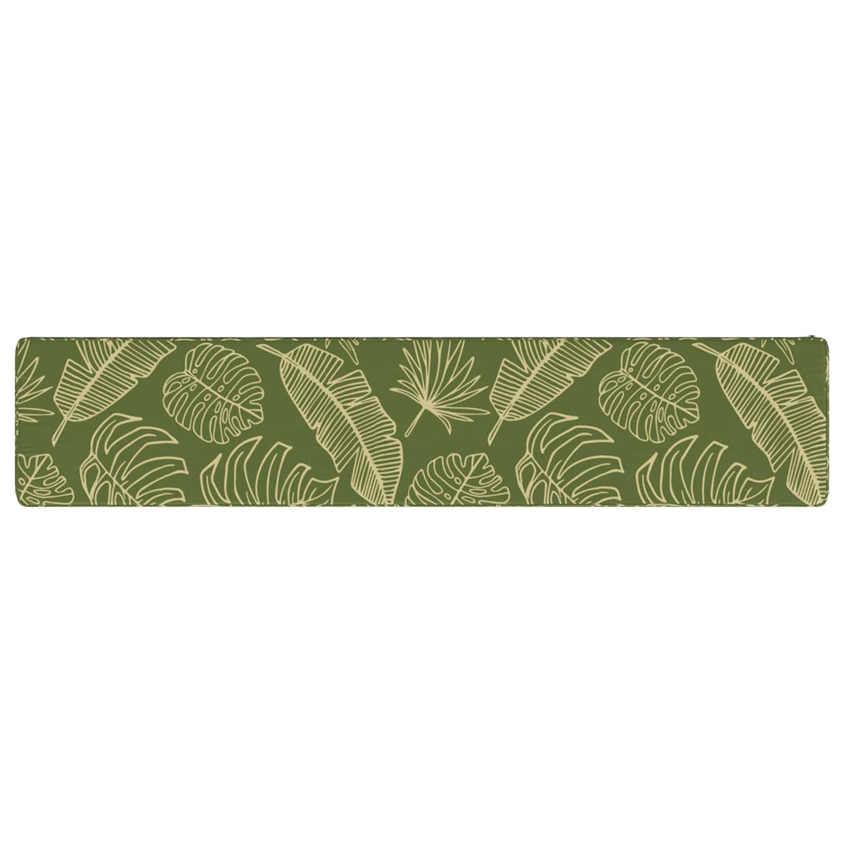 2-Piece Bench Cushions VUGHT 2 pcs 100% Polyester Leaf Design