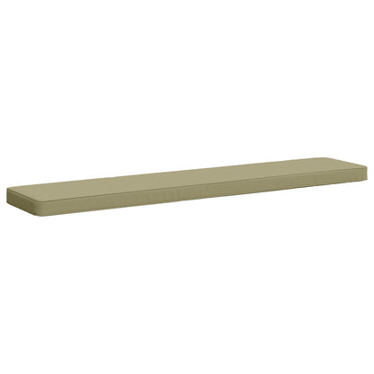 2-Piece Bench Cushions VUGHT 2 pcs 100% Polyester Light Green