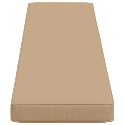 2-Piece Bench Cushions VUGHT 2 pcs 100% Polyester Sand