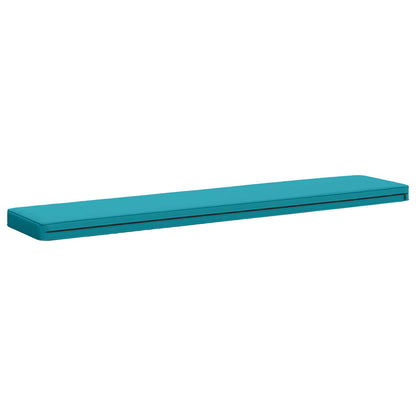 2-Piece Bench Cushions VUGHT 2 pcs 100% Polyester Turquoise