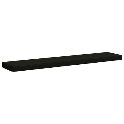 2-Piece Bench Cushions VUGHT 2 pcs 100% Polyester Black