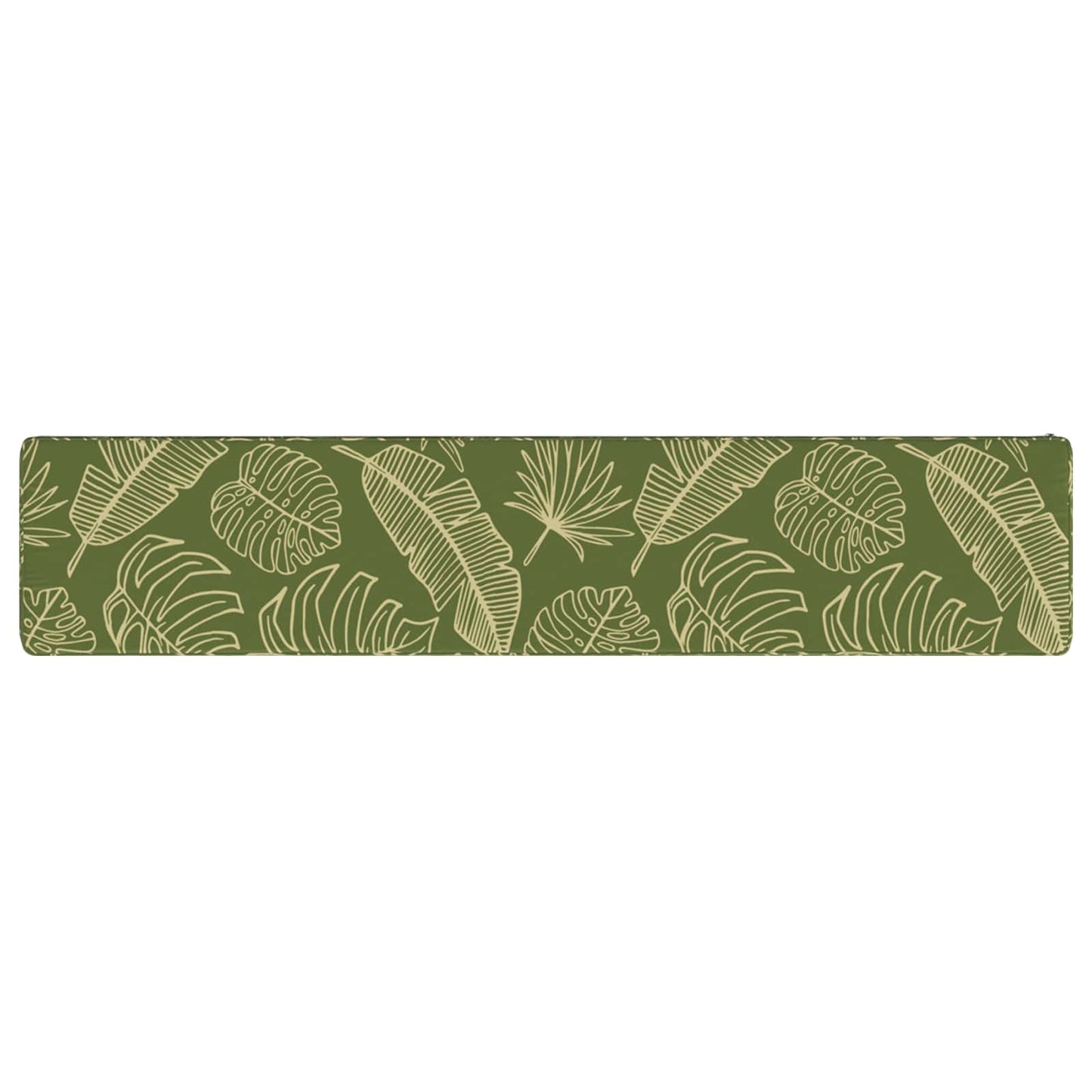 2-Piece Bench Cushions VUGHT 2 pcs 100% Polyester Leaf Design