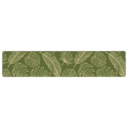 2-Piece Bench Cushions VUGHT 2 pcs 100% Polyester Leaf Design