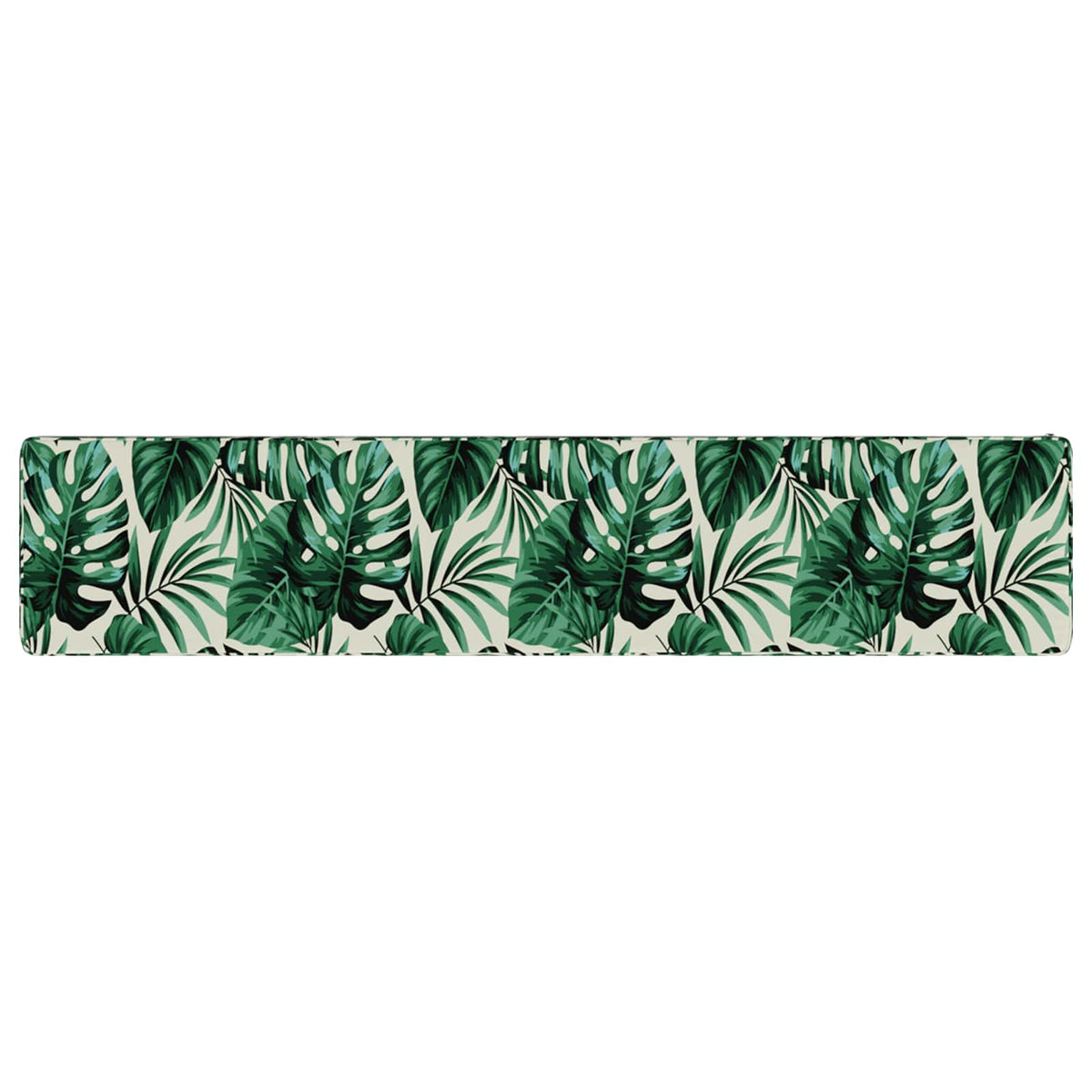 2-Piece Bench Cushions VUGHT 2 pcs 100% Polyester Leaf Pattern