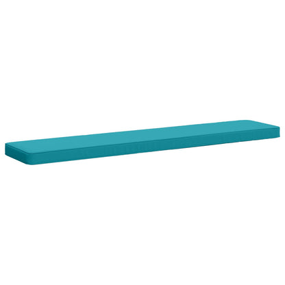 2-Piece Bench Cushions VUGHT 2 pcs 100% Polyester Turquoise