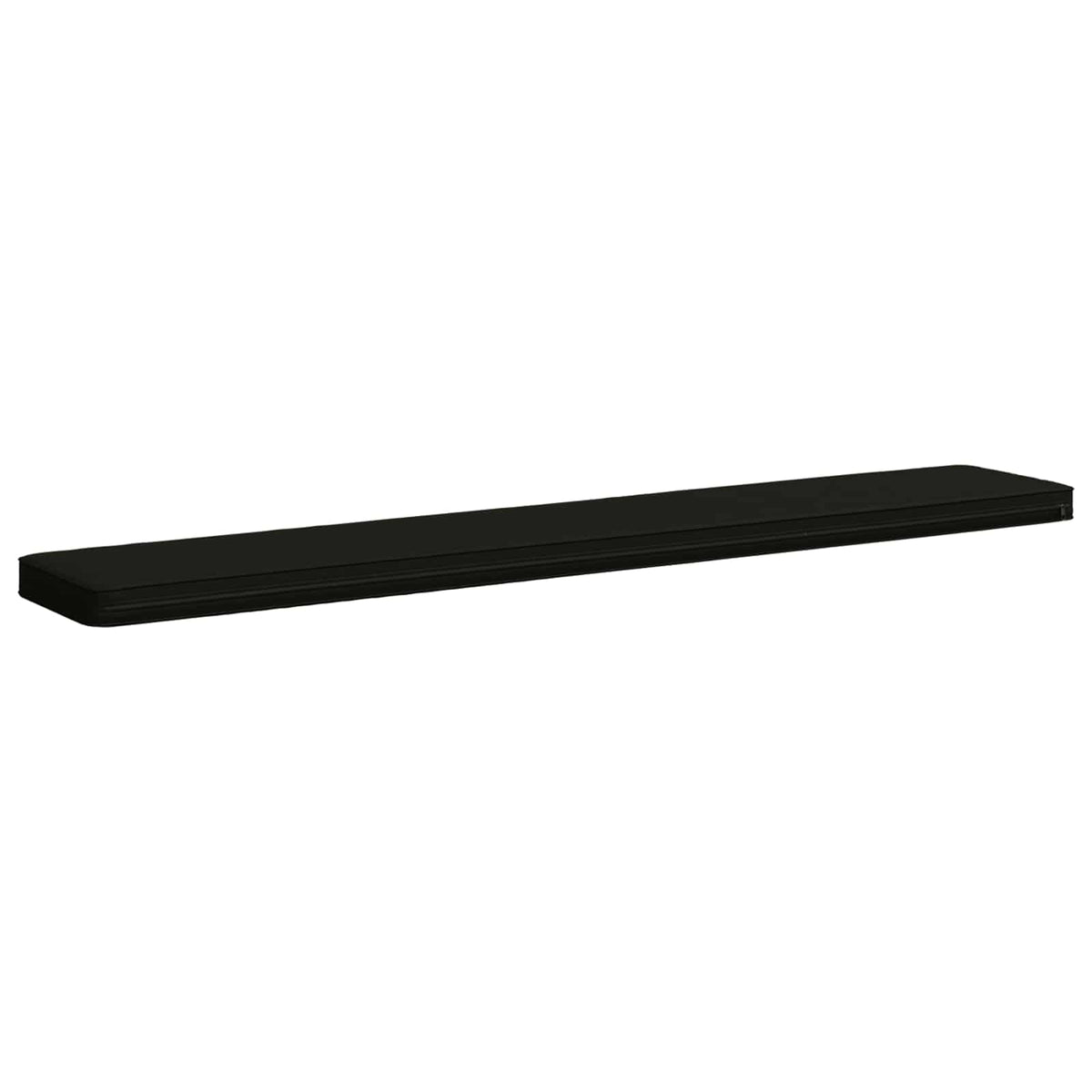2-Piece Bench Cushions VUGHT 2 pcs 100% Polyester Black