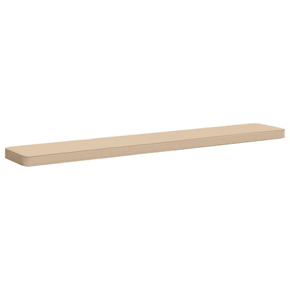 2-Piece Bench Cushions VUGHT 2 pcs 100% Polyester Cream