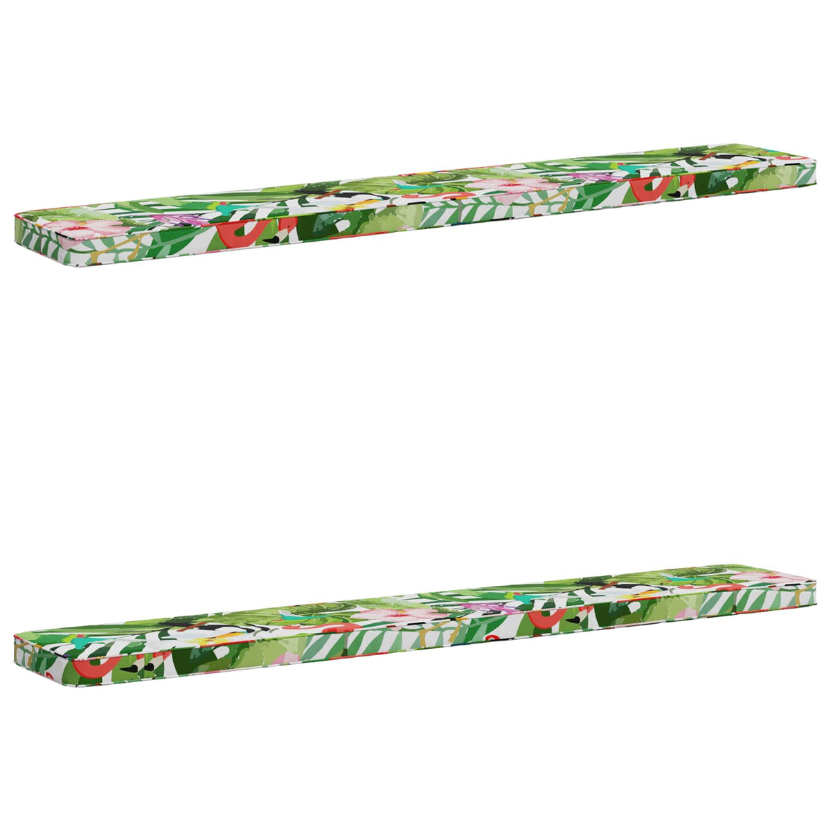 2-Piece Bench Cushions VUGHT 2 pcs 100% Polyester Multicolour