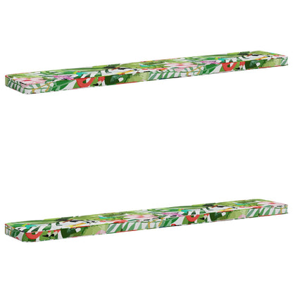 2-Piece Bench Cushions VUGHT 2 pcs 100% Polyester Multicolour