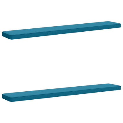 2-Piece Bench Cushions VUGHT 2 pcs 100% Polyester Light Blue