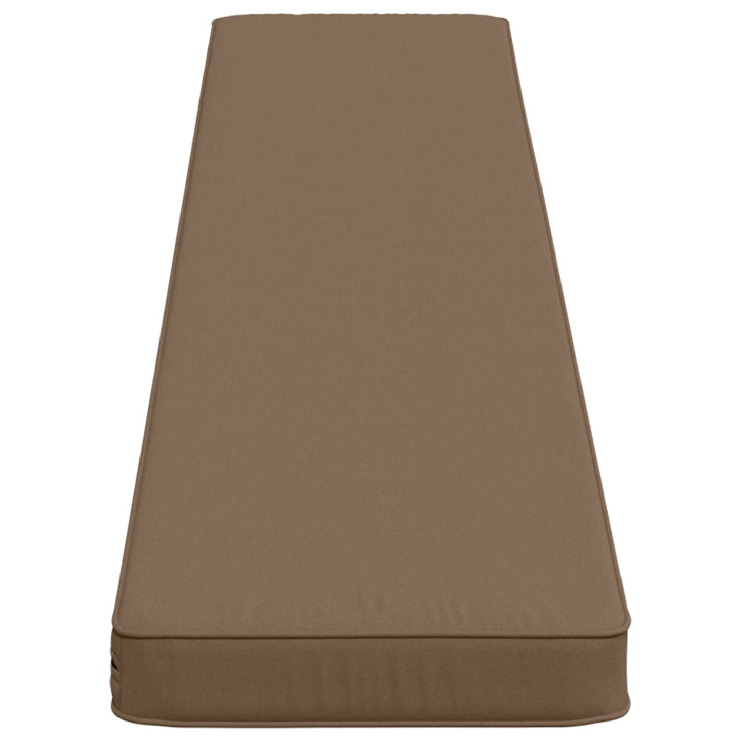 2-Piece Bench Cushions VUGHT 2 pcs 100% Polyester Taupe