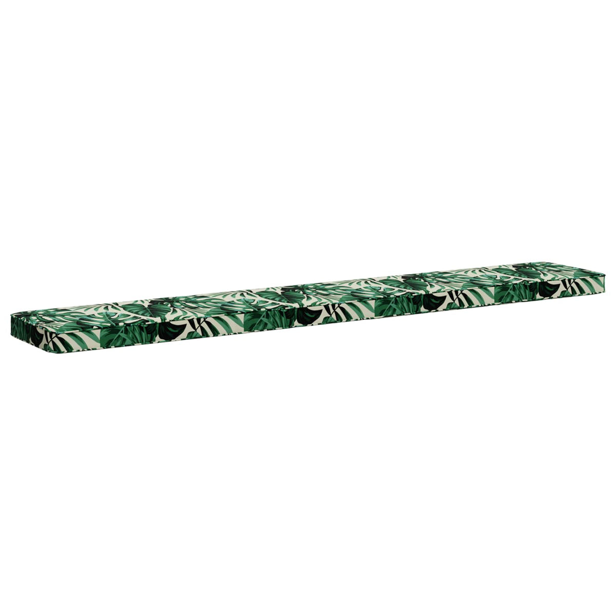 2-Piece Bench Cushions VUGHT 2 pcs 100% Polyester Leaf Pattern