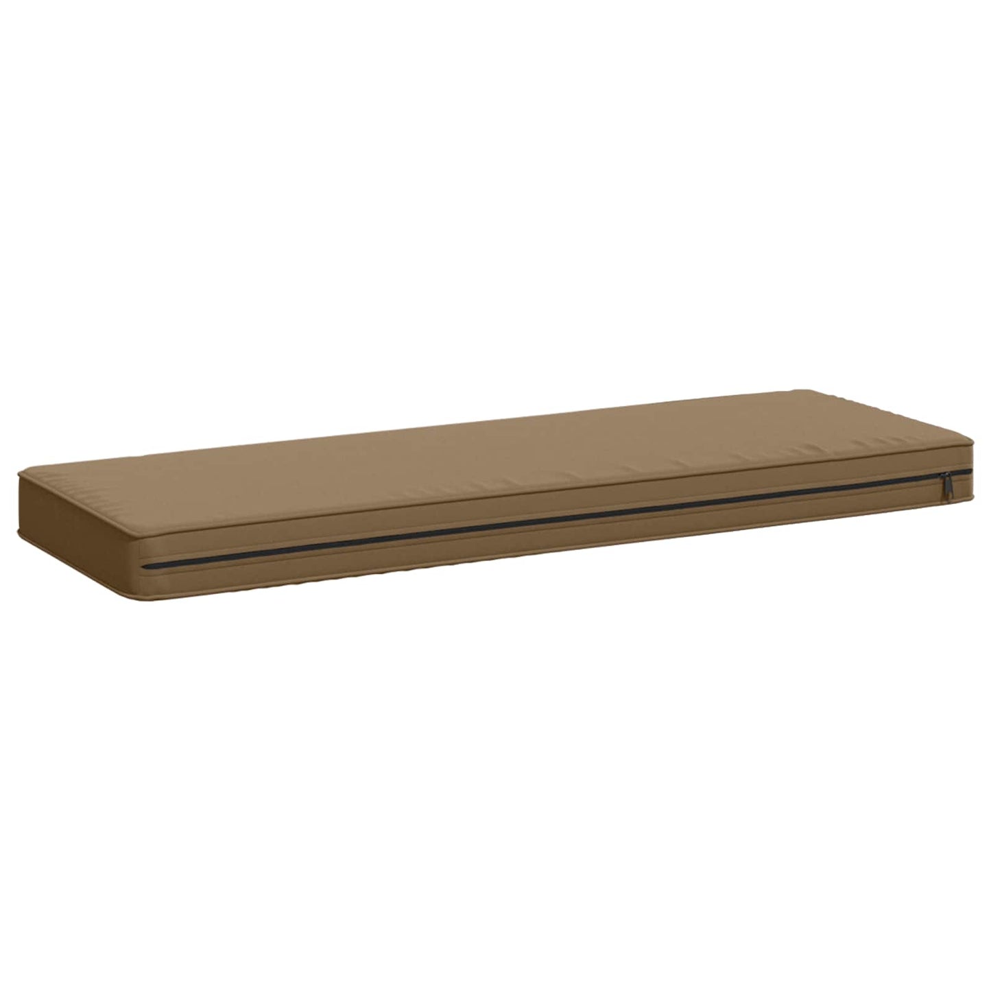 2-Piece Bench Cushions VUGHT 2 pcs 100% Polyester Taupe