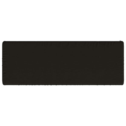 2-Piece Bench Cushions VUGHT 2 pcs 100% Polyester Black