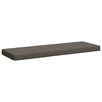 2-Piece Bench Cushions VUGHT 2 pcs 100% Polyester Grey