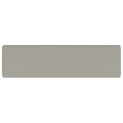 2-Piece Bench Cushions VUGHT 2 pcs 100% Polyester Grey
