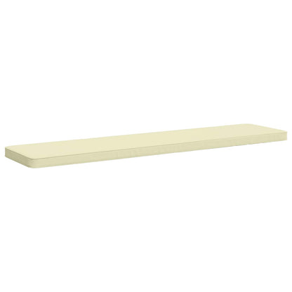 2-Piece Bench Cushions VUGHT 2 pcs 100% Polyester Cream