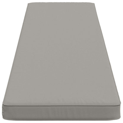 2-Piece Bench Cushions VUGHT 2 pcs 100% Polyester Grey