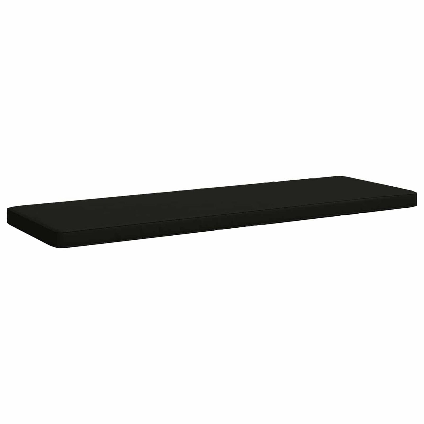 1-Piece Bench Cushion VUGHT 100% Polyester Black