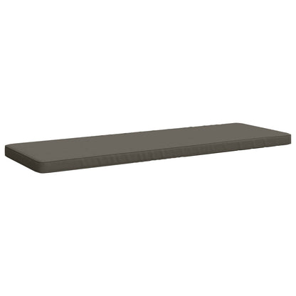 2-Piece Bench Cushions VUGHT 2 pcs 100% Polyester Grey
