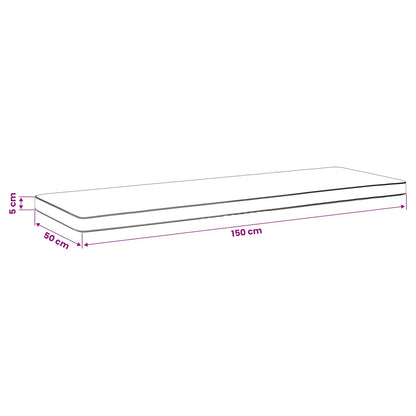 2-Piece Bench Cushions VUGHT 2 pcs 100% Polyester Anthracite