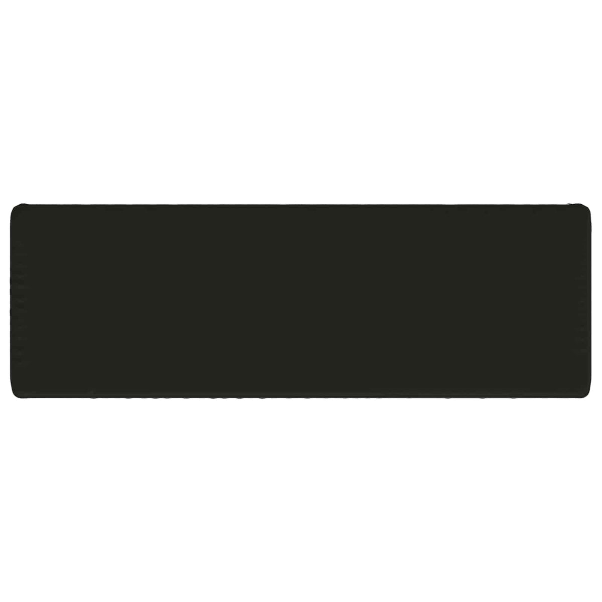 1-Piece Bench Cushion VUGHT 100% Polyester Black