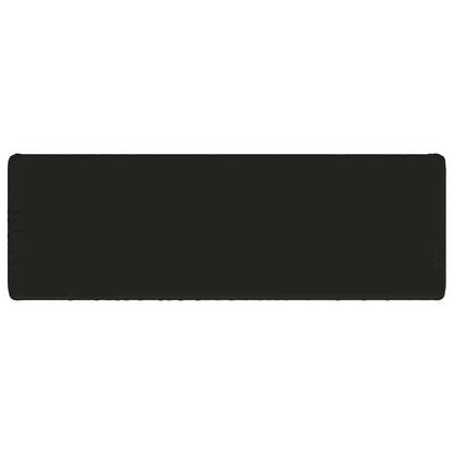 1-Piece Bench Cushion VUGHT 100% Polyester Black