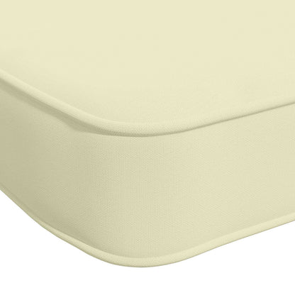 2-Piece Bench Cushions VUGHT 2 pcs 100% Polyester Cream