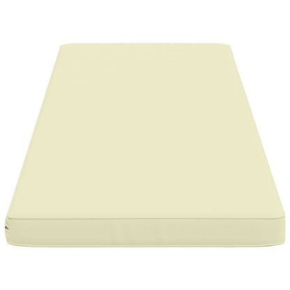 2-Piece Bench Cushions VUGHT 2 pcs 100% Polyester Cream