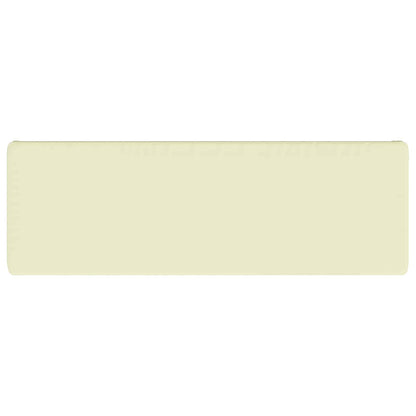 2-Piece Bench Cushions VUGHT 2 pcs 100% Polyester Cream