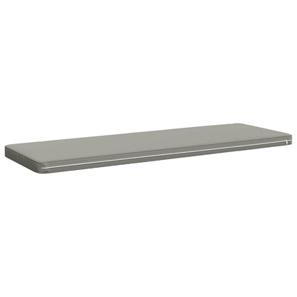 2-Piece Bench Cushions VUGHT 2 pcs 100% Polyester Grey