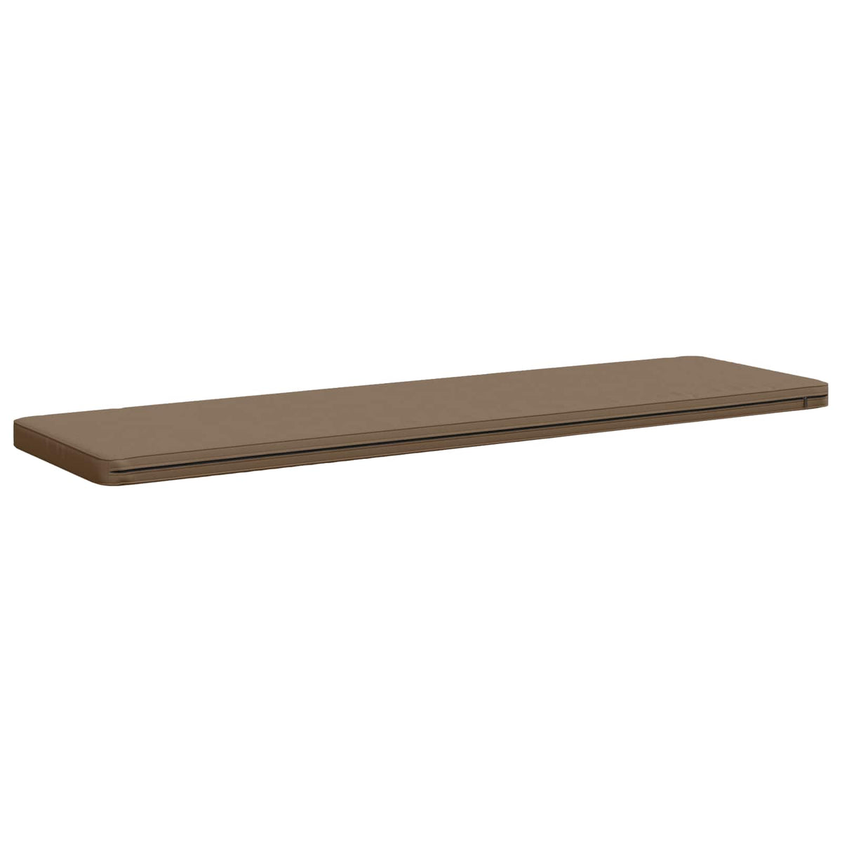 2-Piece Bench Cushions VUGHT 2 pcs 100% Polyester Taupe