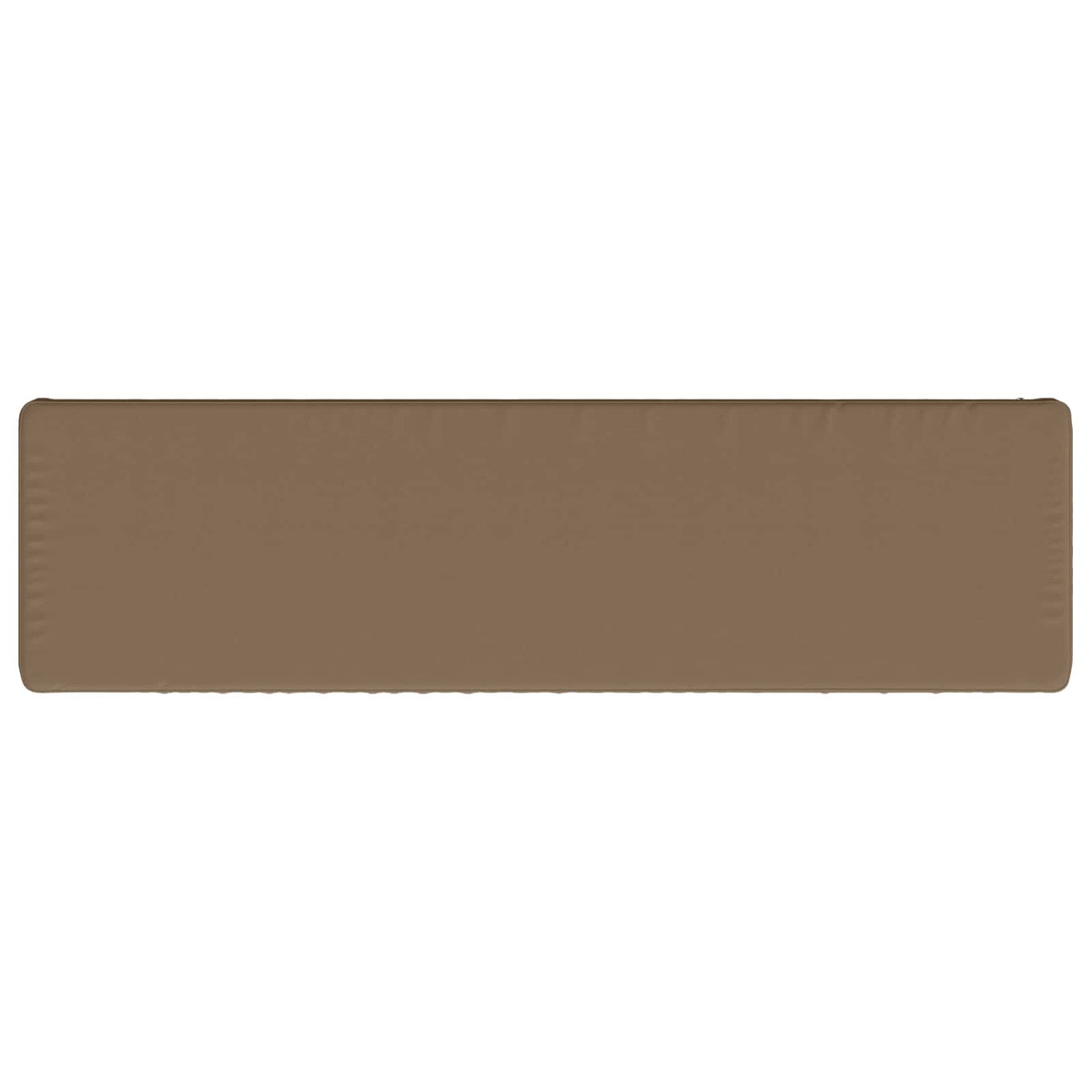 2-Piece Bench Cushions VUGHT 2 pcs 100% Polyester Taupe