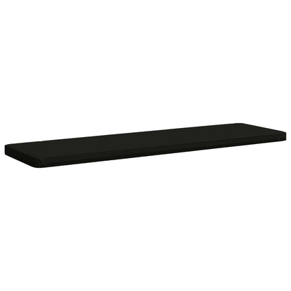 2-Piece Bench Cushions VUGHT 2 pcs 100% Polyester Black