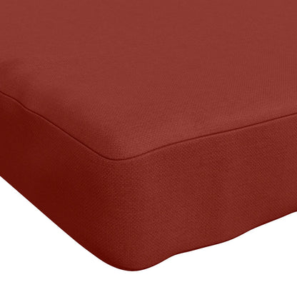 1-Piece Bench Cushion VUGHT 100% Polyester Red 200 x 50 x 5 cm