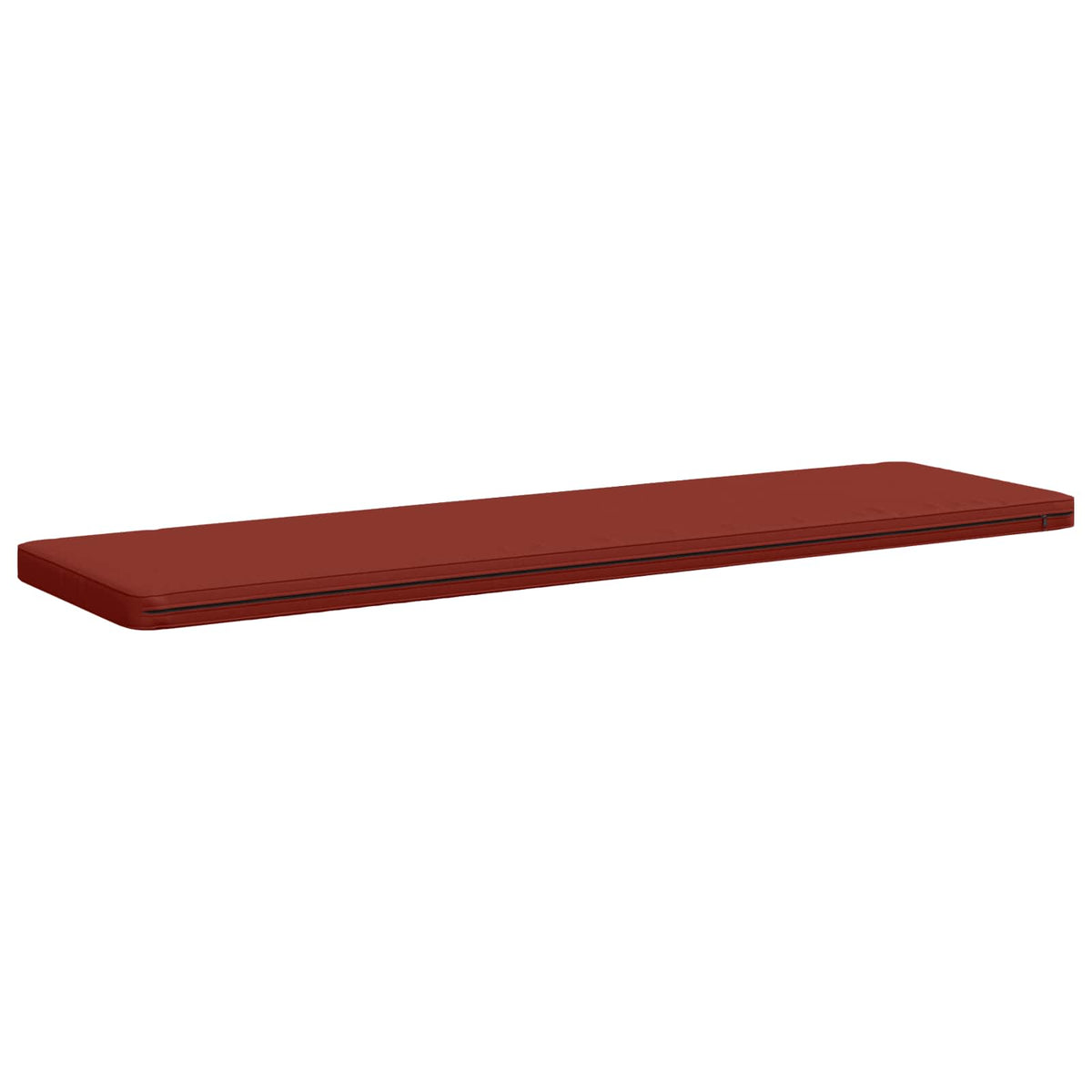 1-Piece Bench Cushion VUGHT 100% Polyester Red 200 x 50 x 5 cm
