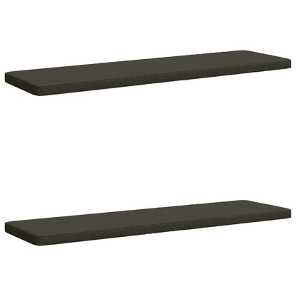 2-Piece Bench Cushions VUGHT 2 pcs 100% Polyester Anthracite