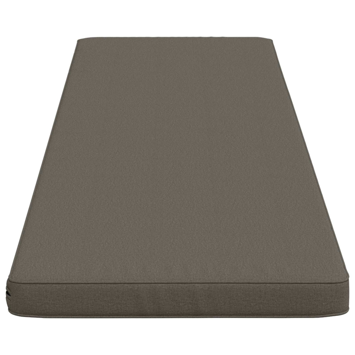 1-Piece Bench Cushion VUGHT 100% Polyester Grey 200 x 50 x 5 cm