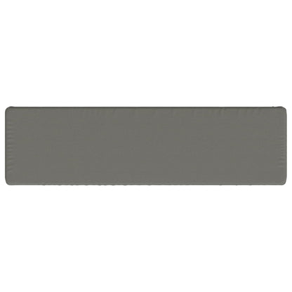 2-Piece Bench Cushions VUGHT 2 pcs 100% Polyester Grey