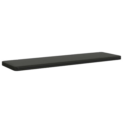 1-Piece Bench Cushion VUGHT 100% Polyester Anthracite