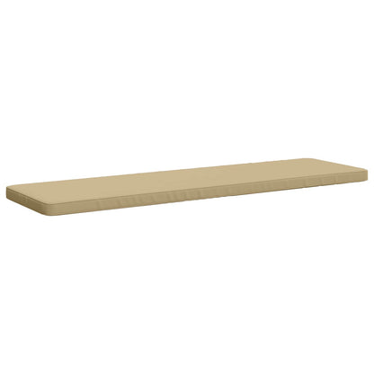 1-Piece Bench Cushion VUGHT 100% Polyester Beige