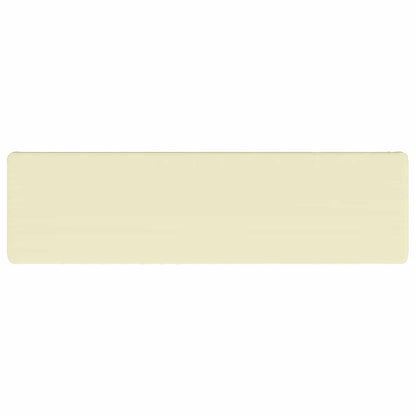 1-Piece Bench Cushion VUGHT 100% Polyester Cream
