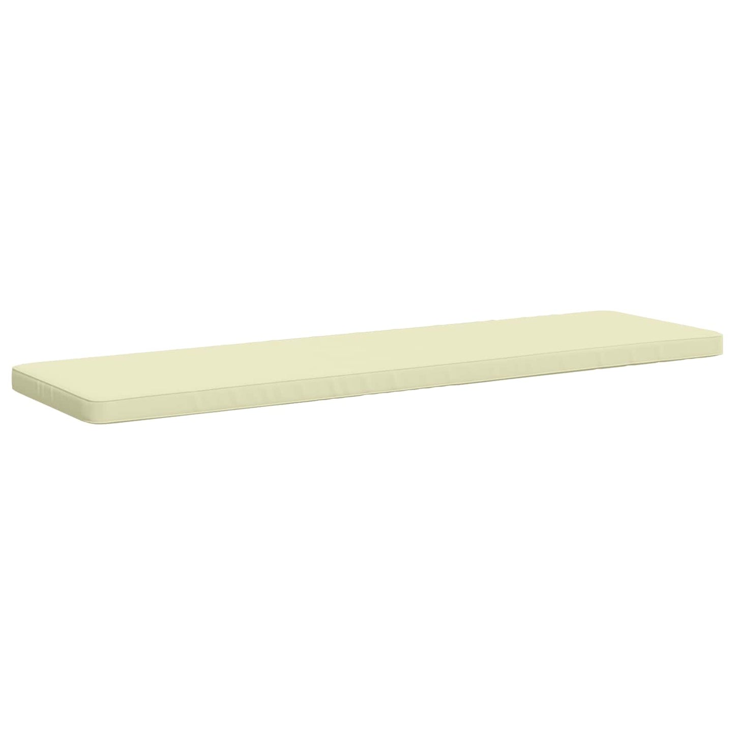 2-Piece Bench Cushions VUGHT 2 pcs 100% Polyester Cream